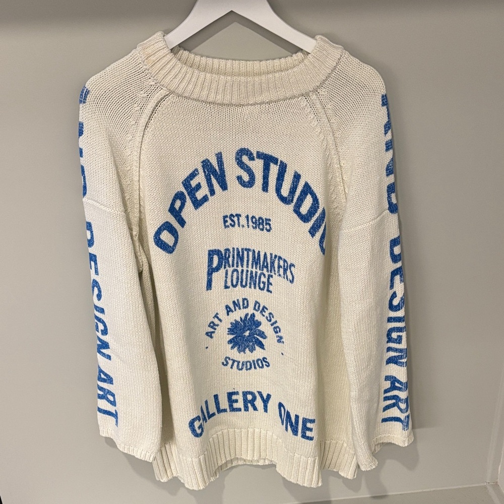 Anthropologie oversized sweater